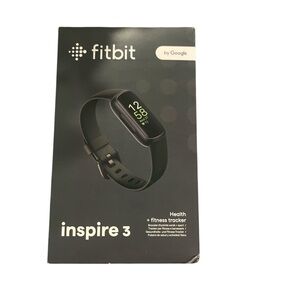 Fitbit Black Smartwatch Sleek Design